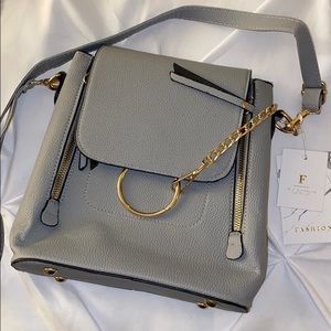 Grey Crossbody /Backpack BRAND NEW